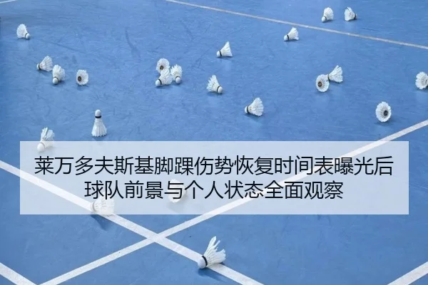 莱万多夫斯基脚踝伤势恢复时间表曝光后球队前景与个人状态全面观察